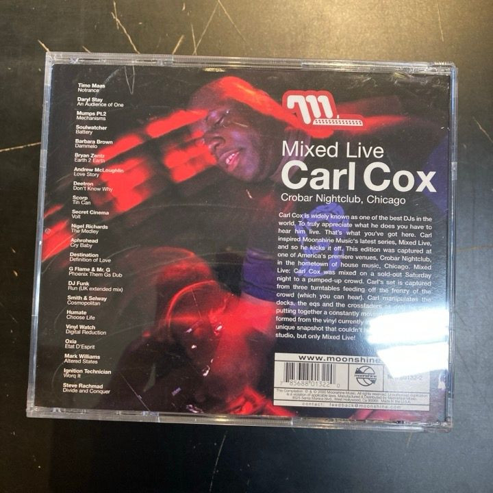 Carl Cox - Mixed Live (Crobar Nightclub, Chicago) CD (VG+/VG+) -techno-